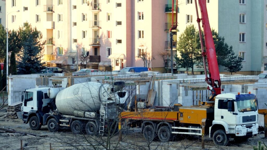 concrete pumping in cold weather